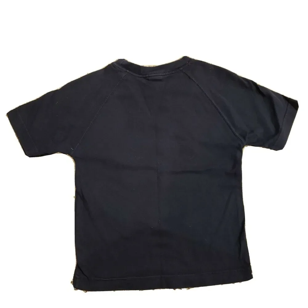 Oshkosh Boys Size 5 T-Shirt Navy Patriotic Holiday July 4th Short Sleeve 05
